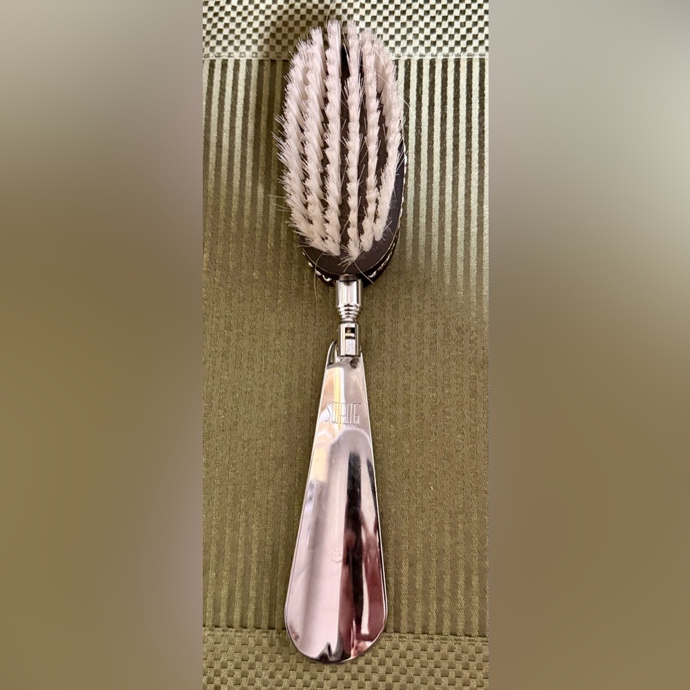 Vintage Swank Japan Telescopic Shoe Horn and Clothes Brush